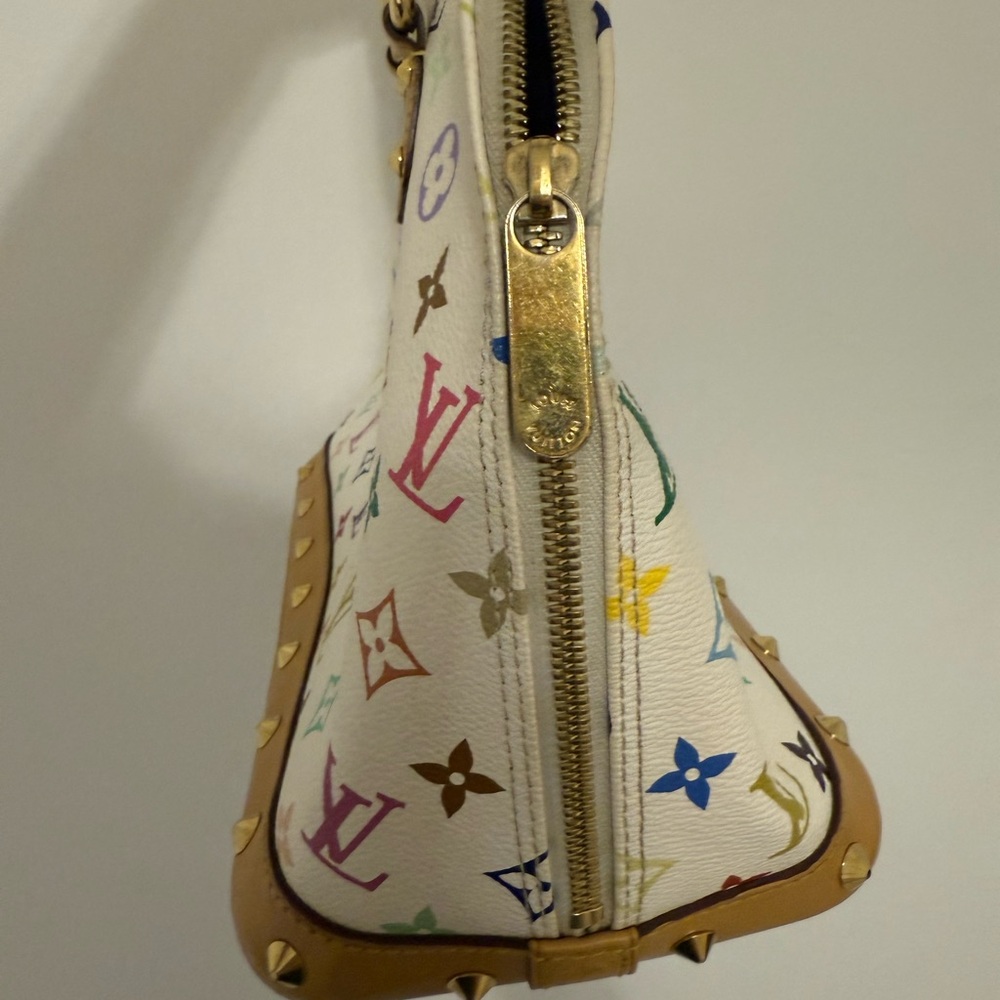 Louis Vuitton Authentic multicolor Monogram Alma in White - Picture 6 of 8